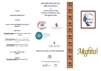 Meghívó és program 1.